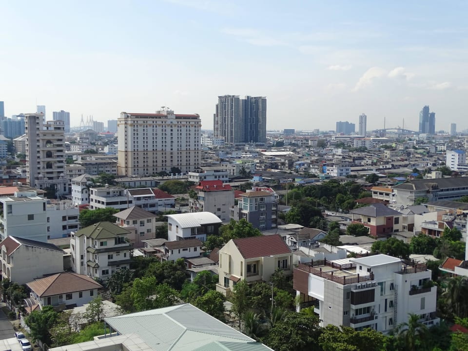 Ausblick aus Zimmer 1201 JC Kevin Sathorn Bangkok Hotel