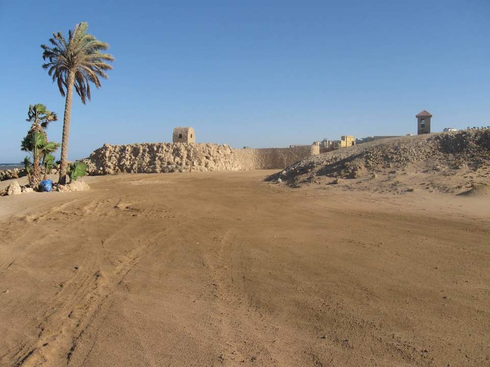 Das südliche Strandende Pickalbatros Citadel Resort