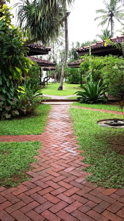 Vom Restaurant "nach Hause" Barberyn Sands Ayurveda Resort