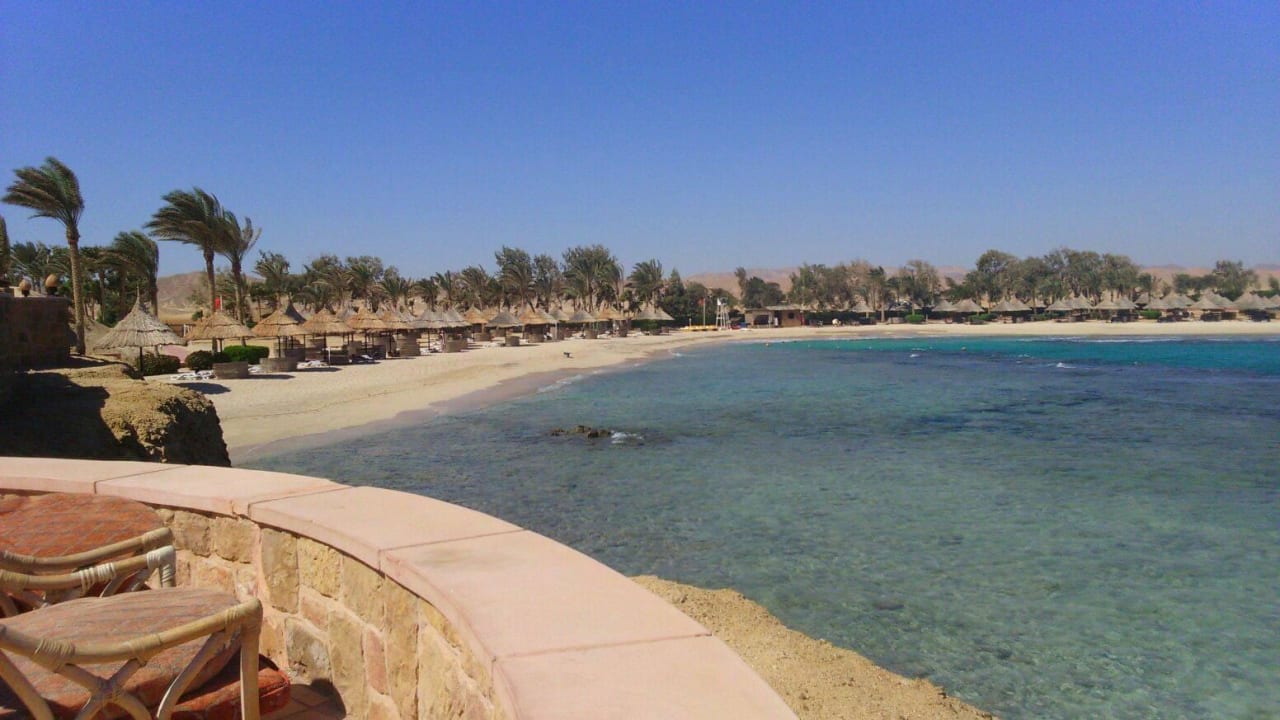 Bucht vom Hotel aus gesehen Mövenpick Resort El Quseir