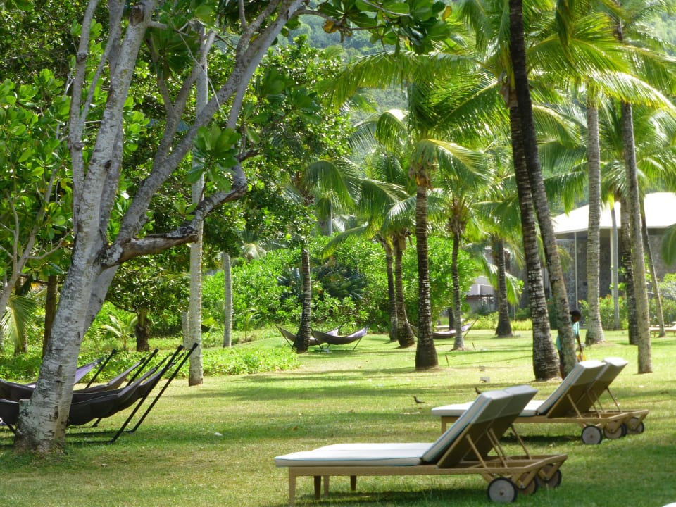 Zimmer in der Anlage Kempinski Seychelles Resort