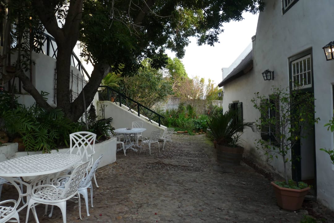 Sitzecke beim Haupthaus Guesthouse Tulbagh Country