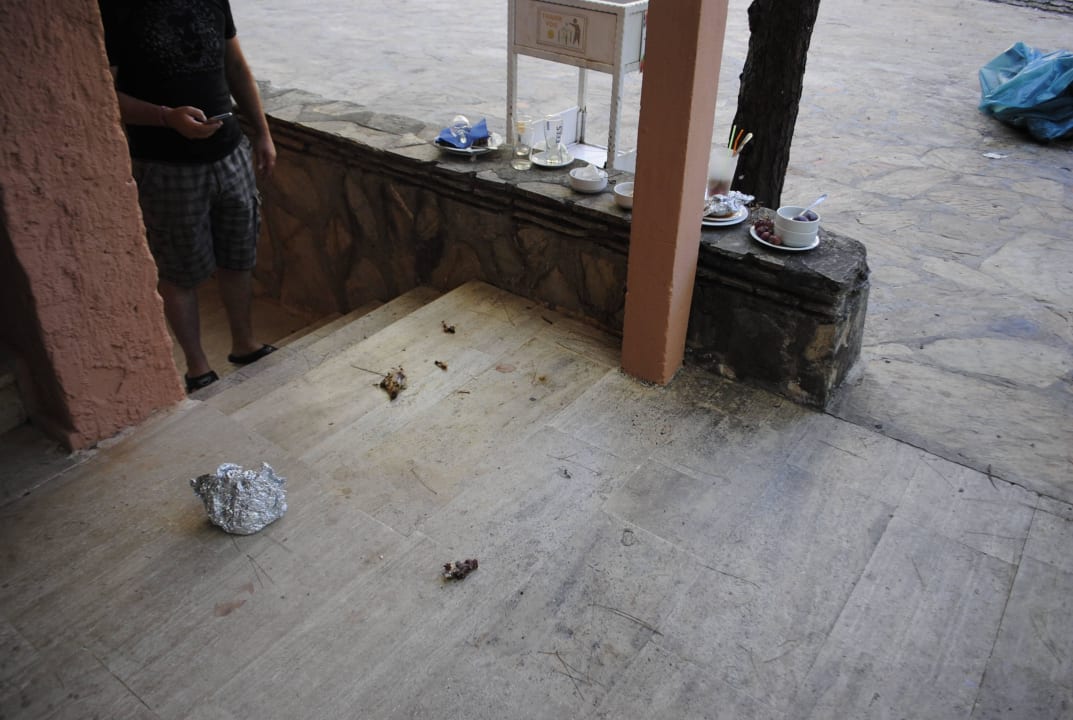 Das war vor unserem Zimmer Grand Yazici Club Marmaris Palace