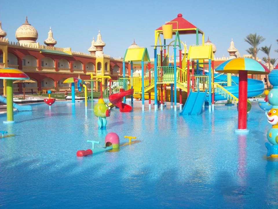 Der neue Kinderpool Pickalbatros Alf Leila Wa Leila Resort - Neverland Hurghada