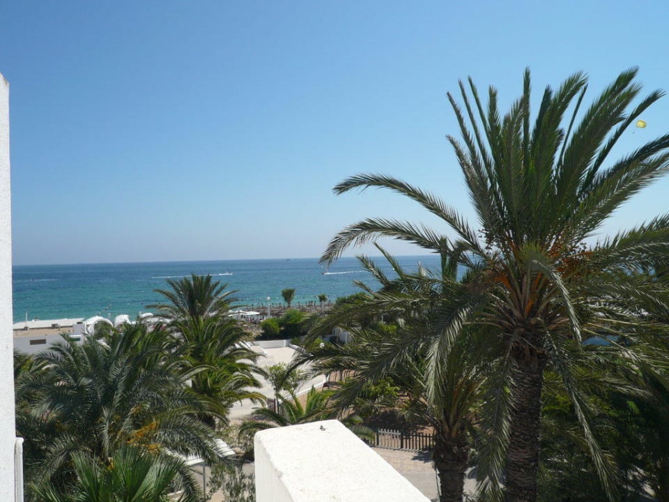 Blick vom Balkon Hotel El Mouradi Port El Kantaoui