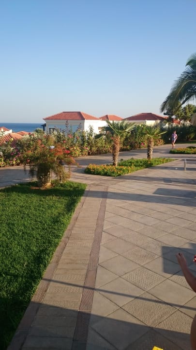 Blick vom Hauptpool zum 1er Bereich Lindos Imperial Resort & Spa