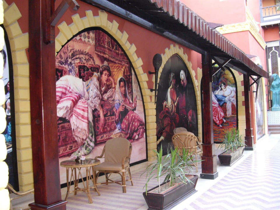 Wandgestaltung Pickalbatros Alf Leila Wa Leila Resort - Neverland Hurghada