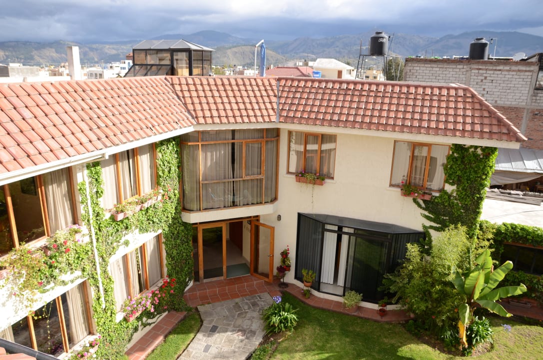 Innenhof Hotel Rincon Aleman