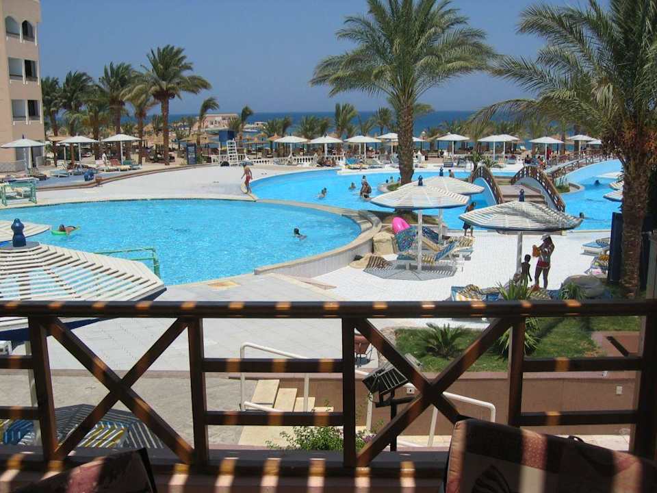 Restaurant-Balkon Beach Albatros Resort