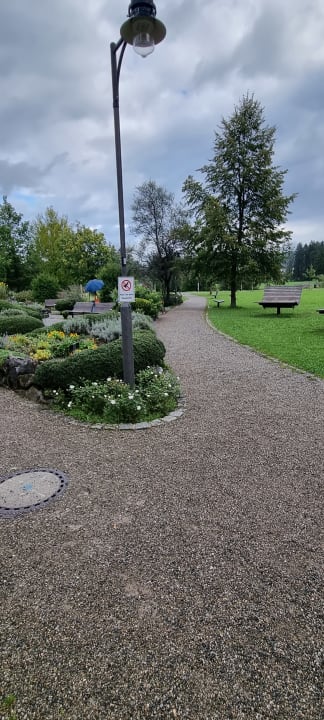 Gartenanlage Parkhotel Burgmühle