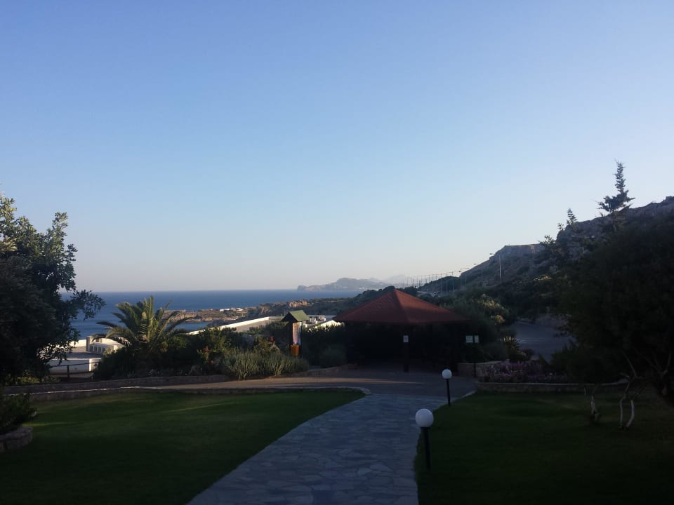 Busstop zum Strand Hotel Kalithea Mare Palace