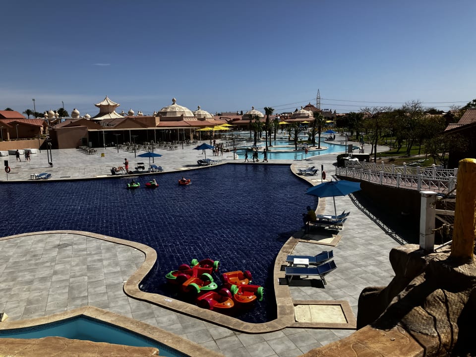 Ausblick Pickalbatros Jungle Aqua Park Resort - Neverland Hurghada