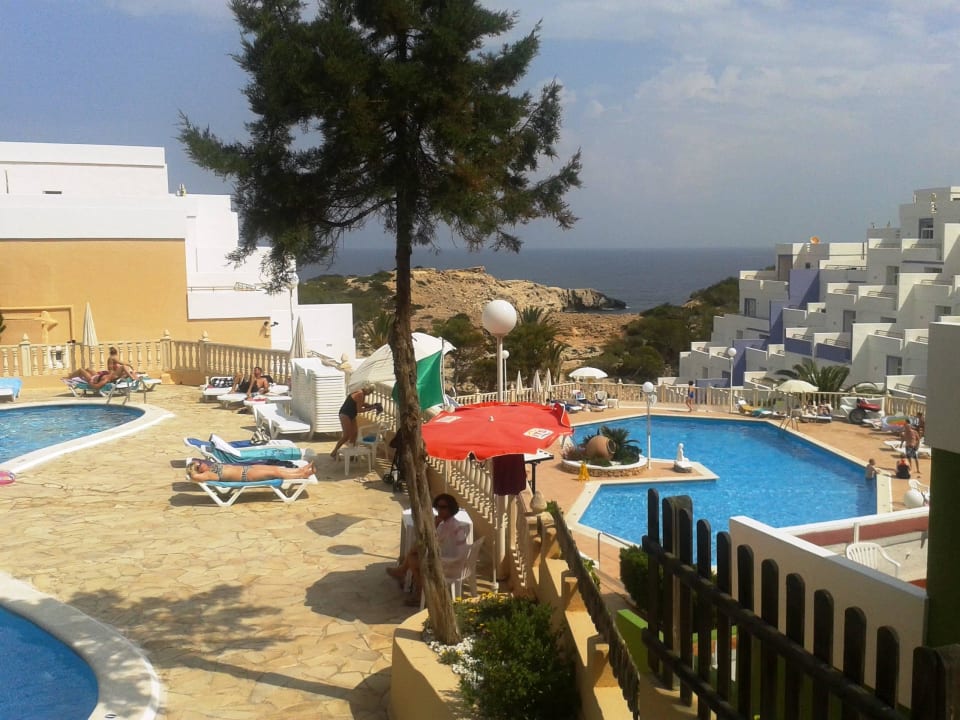 Blick vom oberen Pool Barceló Portinatx - Adults only