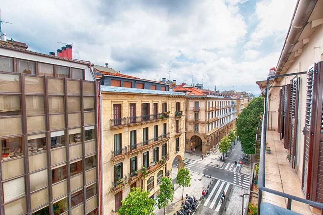 Vistas desde balcón habitación Pension Joakina