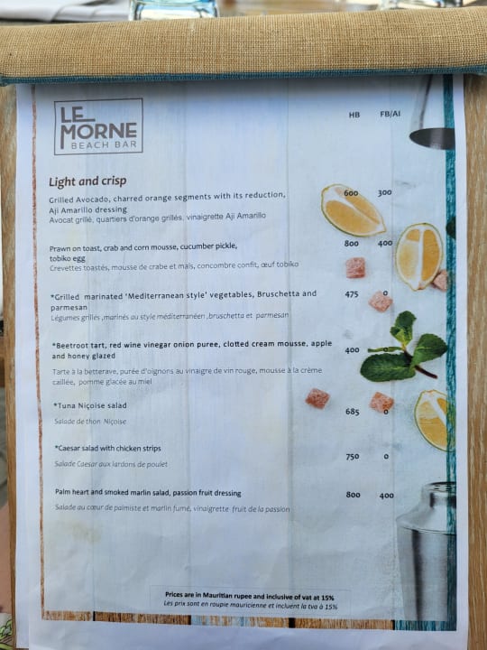 Gastro La Pirogue Mauritius