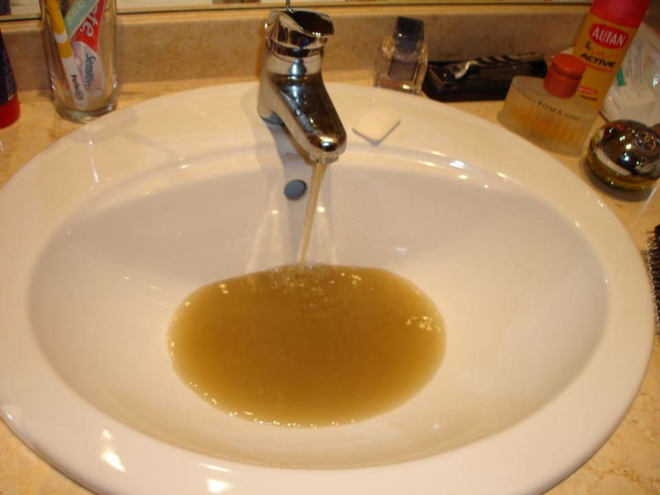 Dreckwasser aus der Leitung HVD Clubhotel Miramar