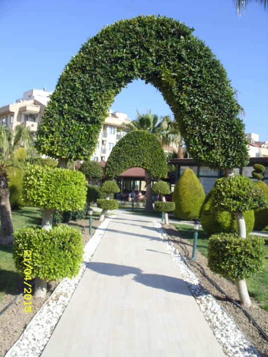 Gartenstrukturen Grand Seker Hotel