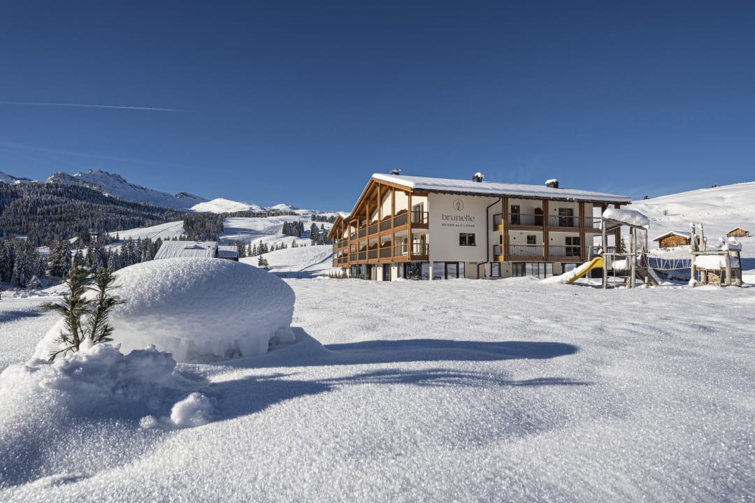 Außenansicht Brunelle Seiser Alm Lodge