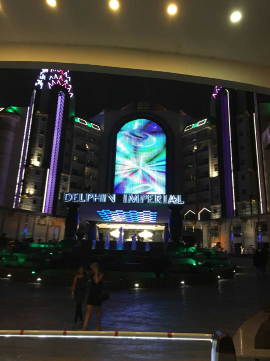 Eingang Hotel Delphin Imperial