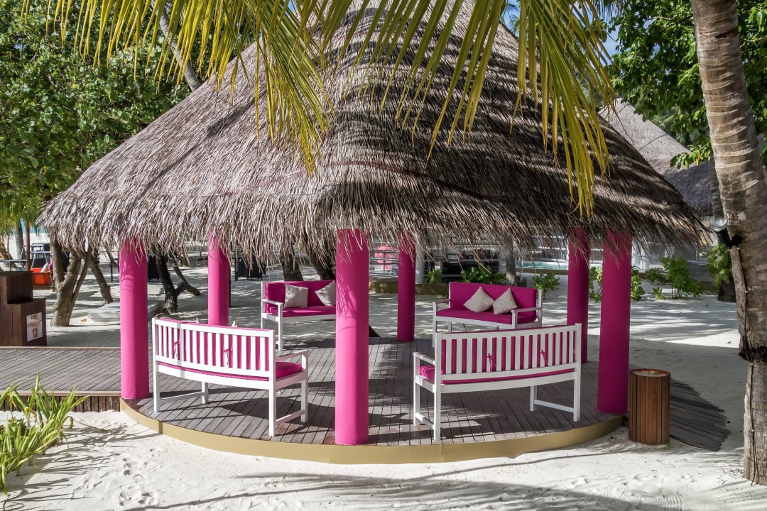 Willkommenspavillon Sun Siyam Vilu Reef