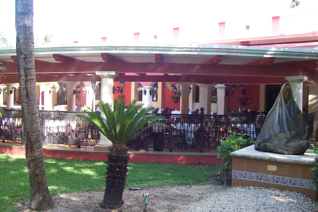 Außenbereich  Buffetrestaurant Hotel Riu Tequila