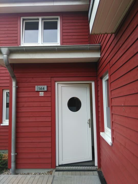 Außenansicht Ferienhauspark Asgard in Damp