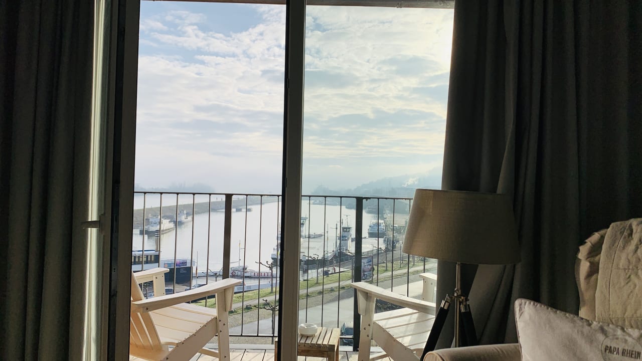 Ausblick PAPA RHEIN - Hotel & Spa
