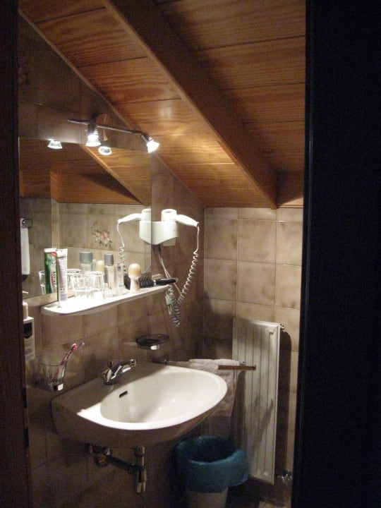 Beengte Verhältnisse im Bad Hotel Gasthof Seppi