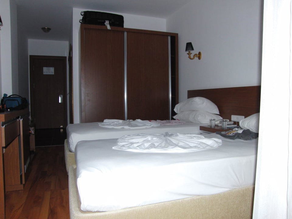 Unsere Betten, sehr bequem Eftalia Aqua Resort