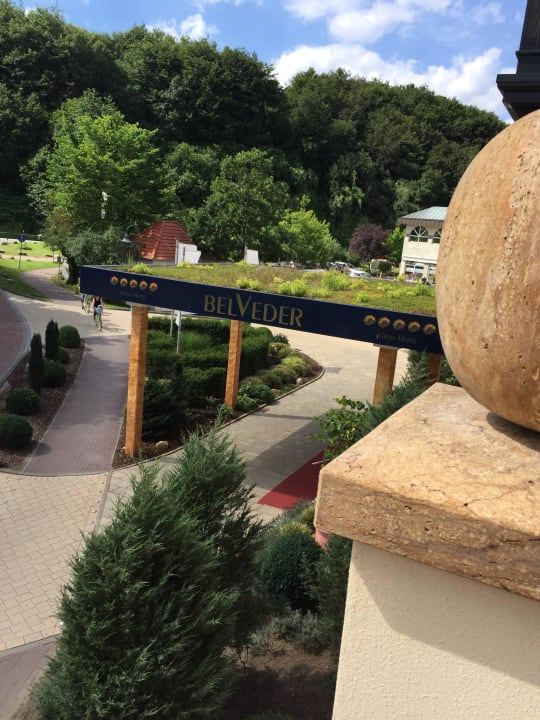 Blick vom Balkon Hotel Gran Belveder