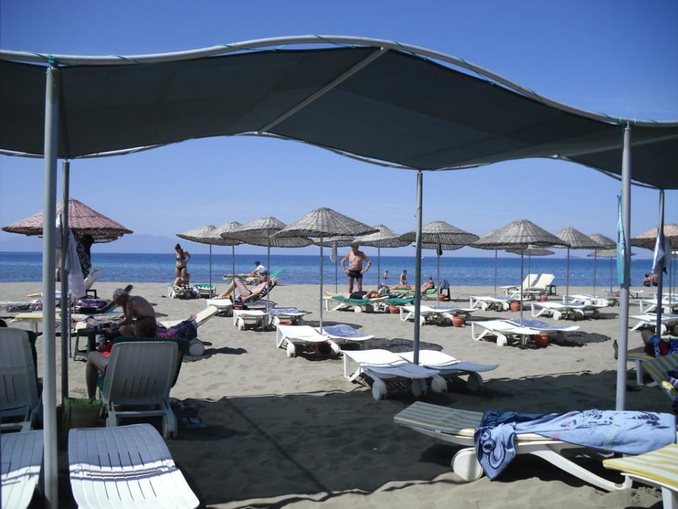 Kein Kampf um freie Liegen! Club Yali Hotels & Resort