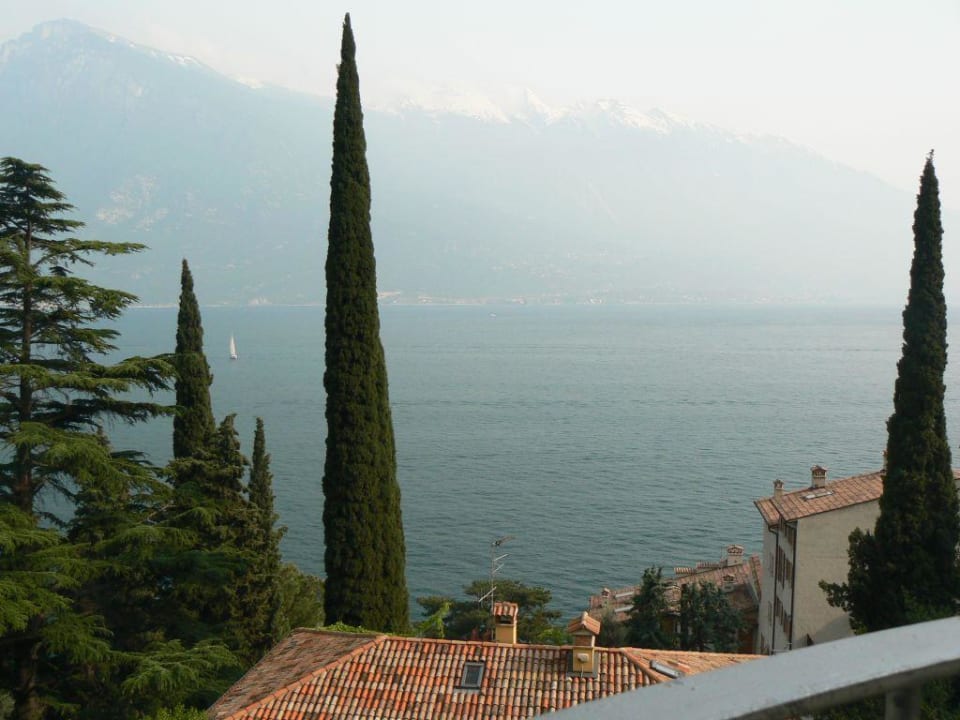 Blick vom Balkon Villa Dirce