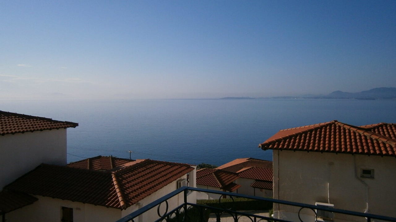 Ein neuer Tag bricht an... Hotel Pantokrator