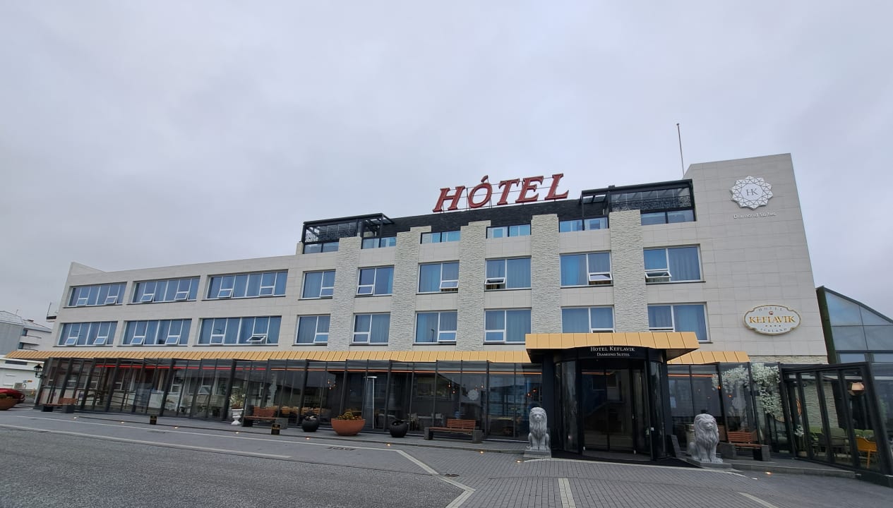 Außenansicht Hotel Keflavik
