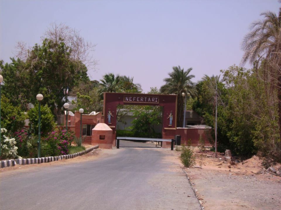Portal des Nefertari-Hotels Hotel Nefertari