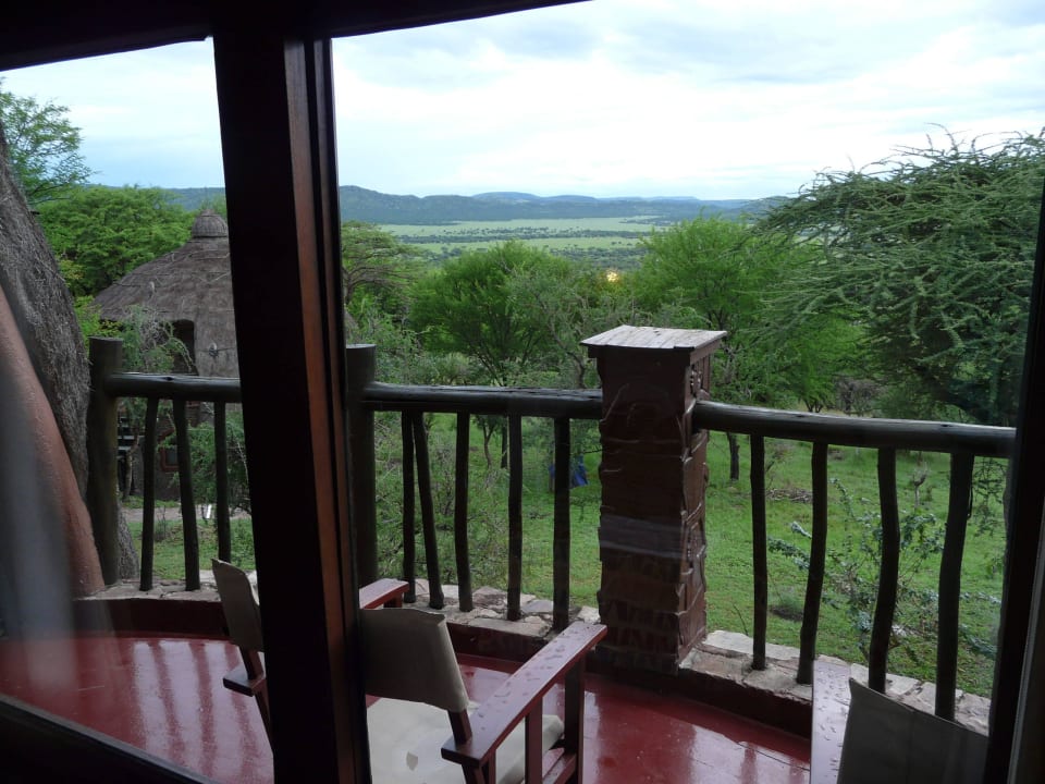 Uitzicht vanuit kamer Serengeti Serena Safari Lodge
