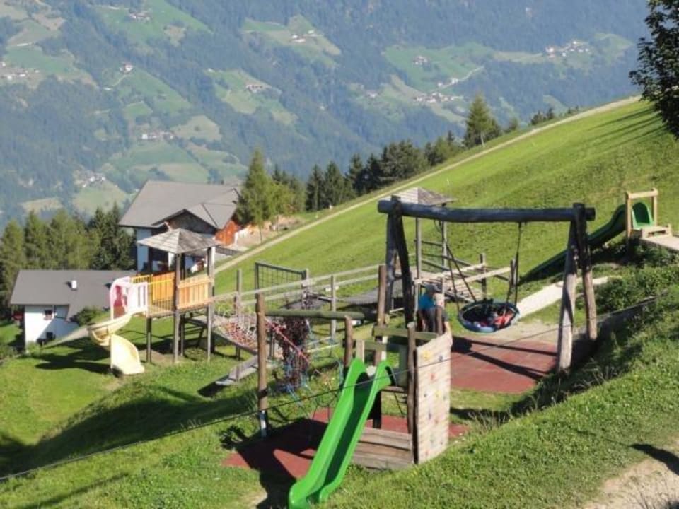 Spielplatz an der Bergstation Taser Familienalm