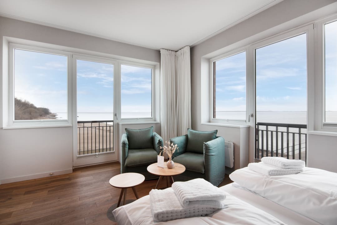 Zimmer Bades Huk Marina Hotel	