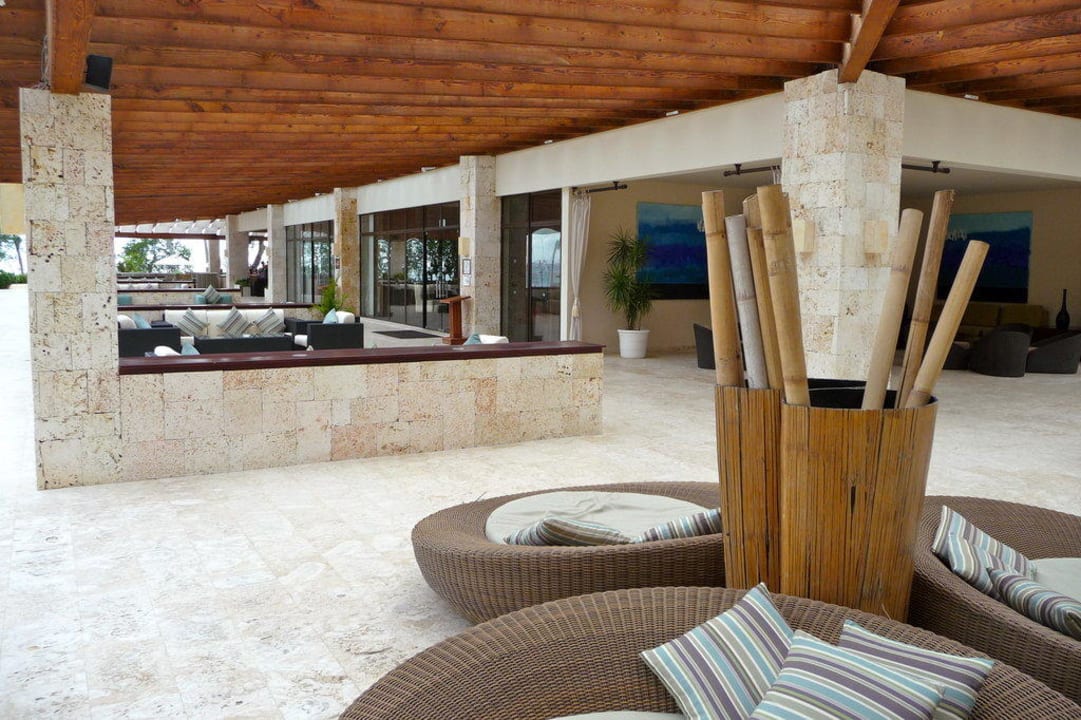 Chill Area und Restaurants Dreams La Romana Resort & Spa