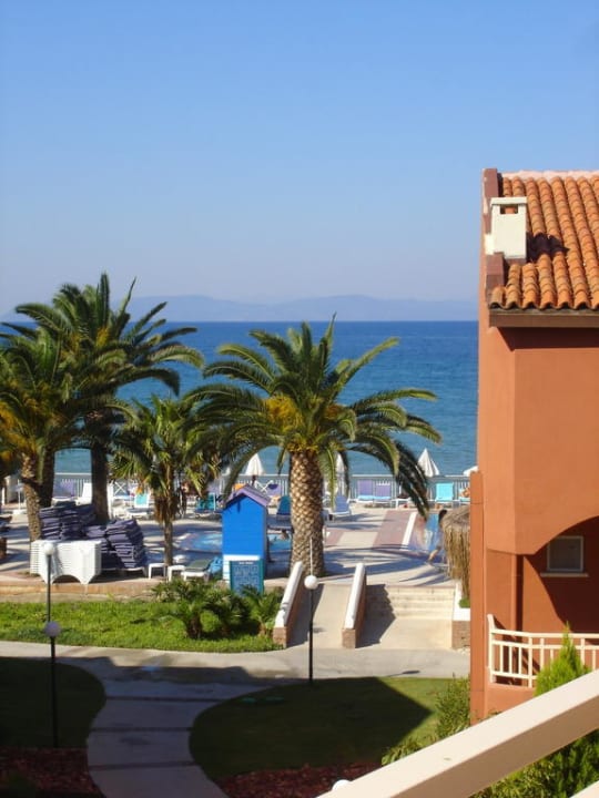 Blick vom 4800er Gebäude nach vorne Ephesia Holiday Beach Club