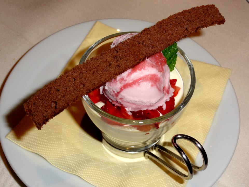 Beispiel eines Desserts Hotel Gabriela und Gabriela Appartemtents
