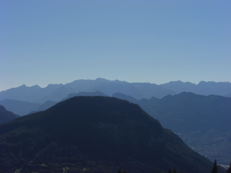Nachmittagsstimmung - Blick aus dem Zimmer Hotel Zirmerhof