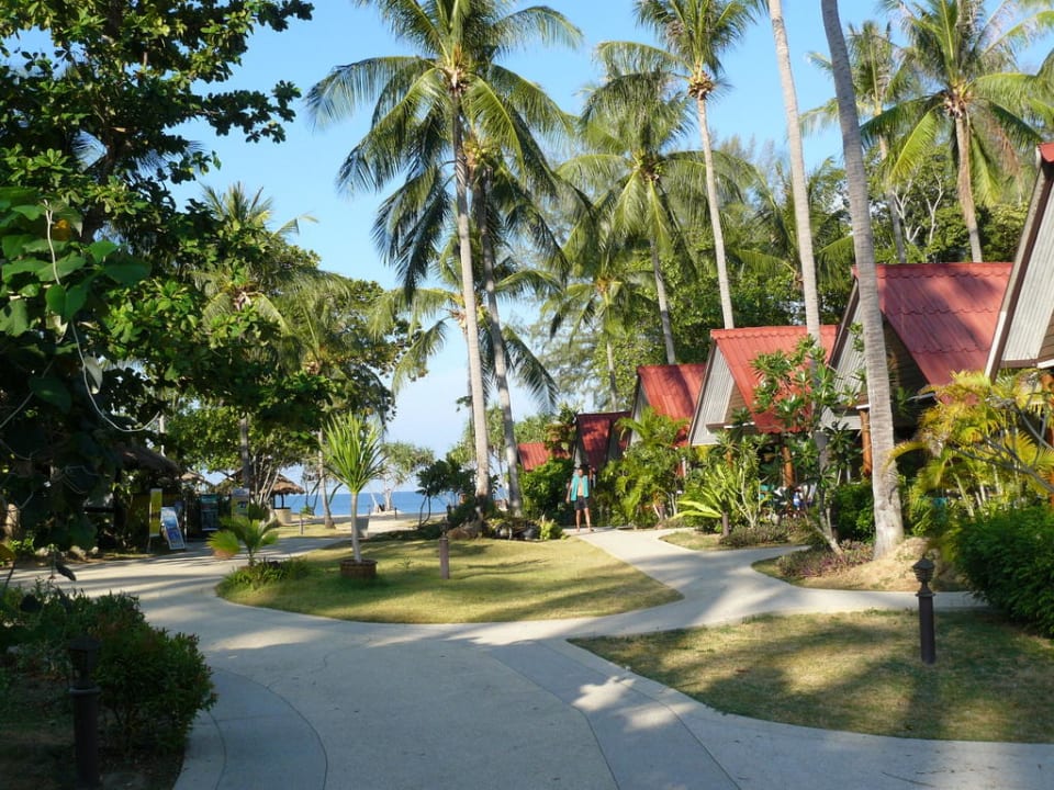 Gartenanlage Strandbereich Lanta Resort
