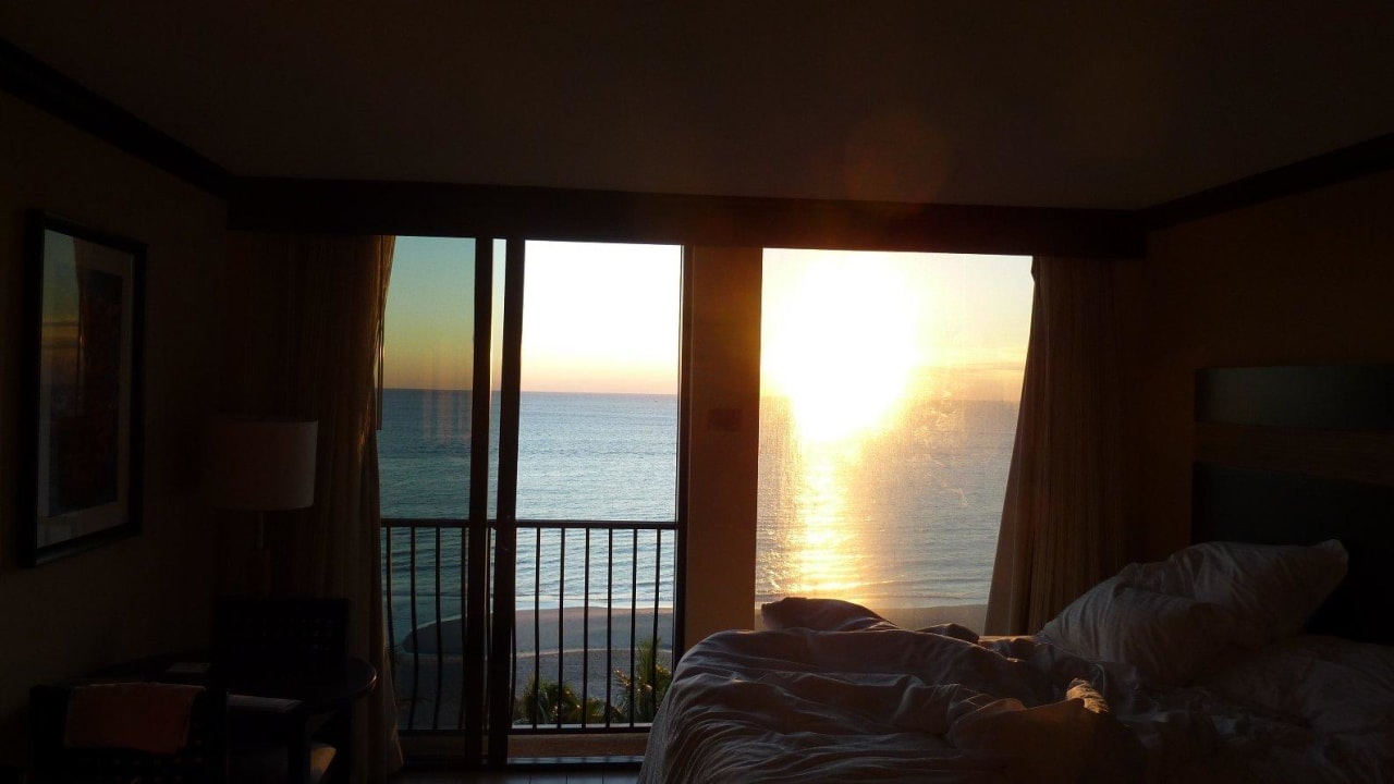 Blick aus dem Zimmer Wyndham Deerfield Beach Resort