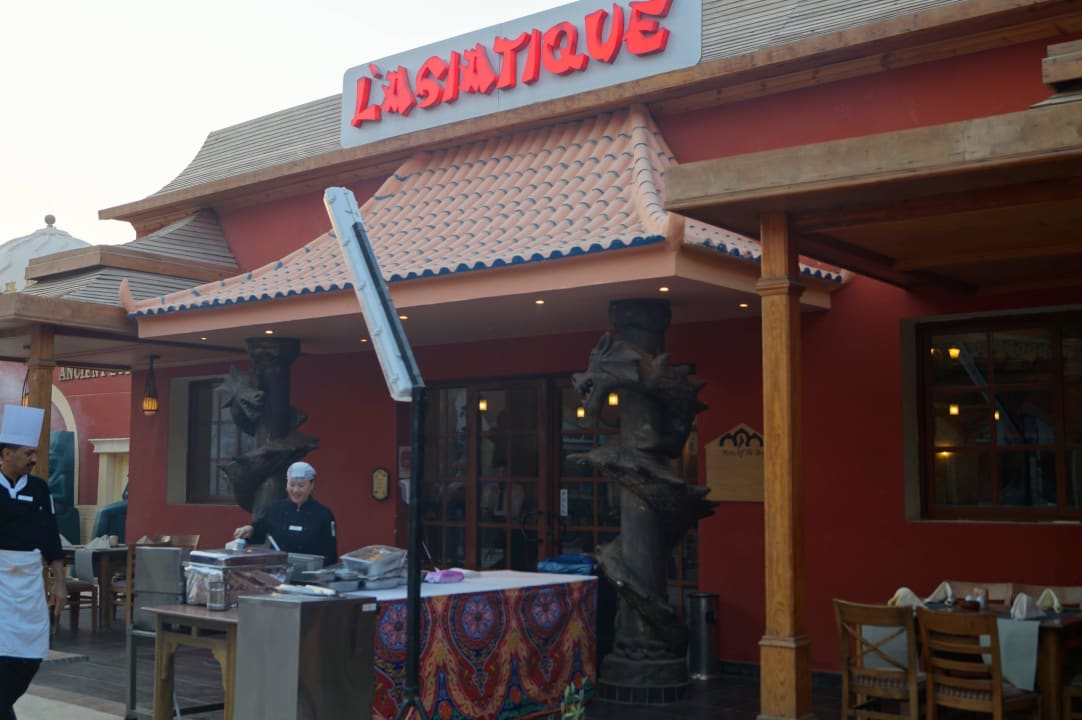 Asiatisches Restaurant Pickalbatros Alf Leila Wa Leila Resort - Neverland Hurghada