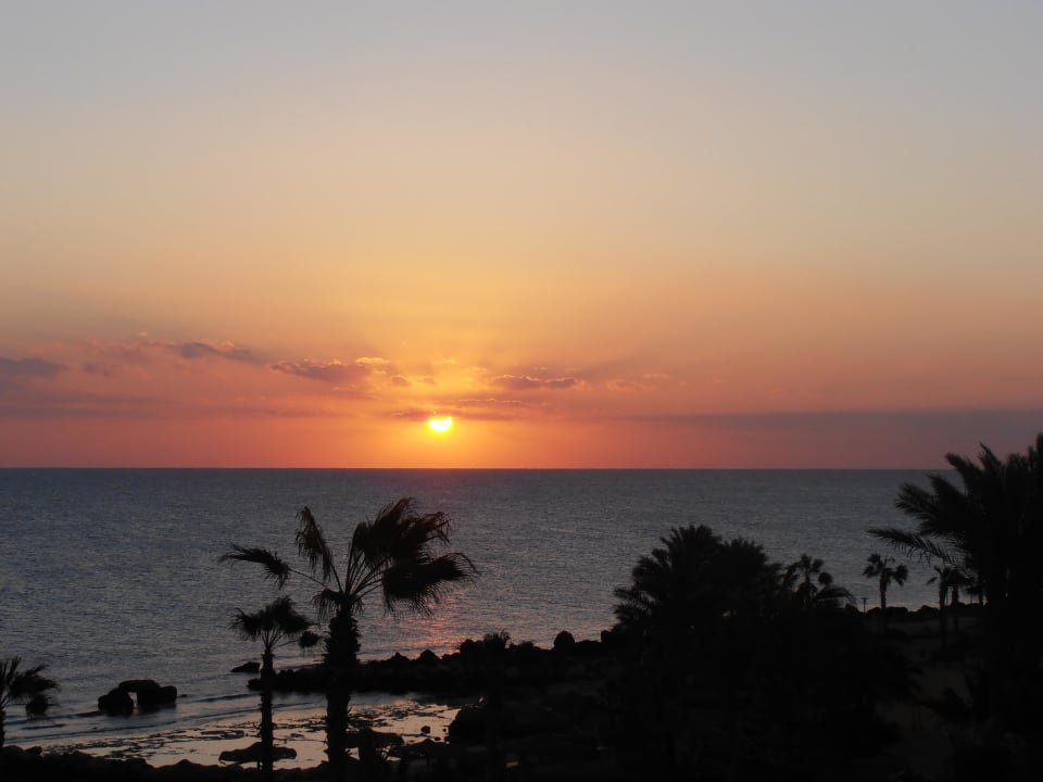 Morgends auf der Terrasse Pickalbatros Citadel Resort