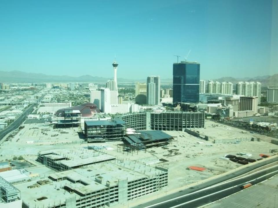 Non Strip Blick auf Echolon Baustelle Trump International Hotel Las Vegas