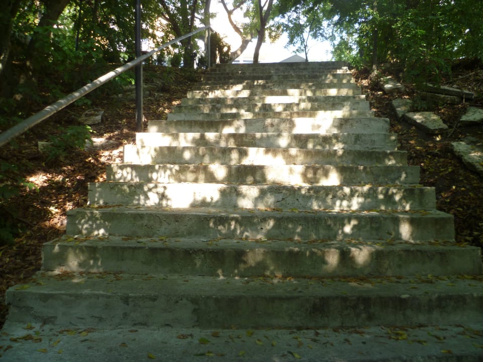 Viel beschriebene Treppe HVD Viva Club Hotel