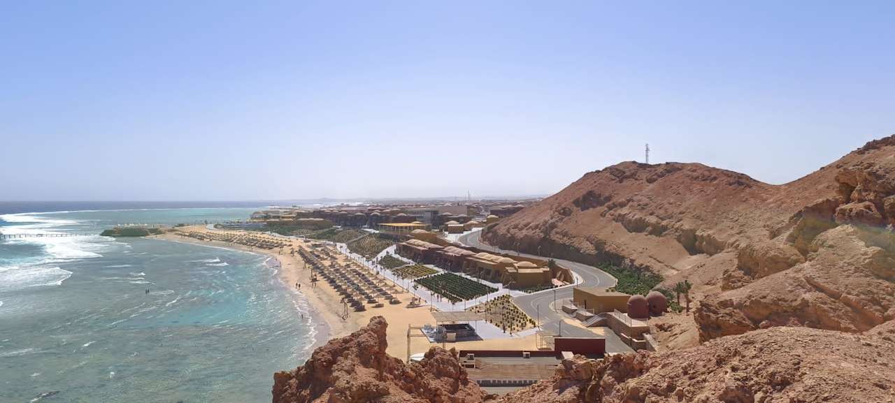 Ausblick Pickalbatros Vita Resort - Portofino Marsa Alam