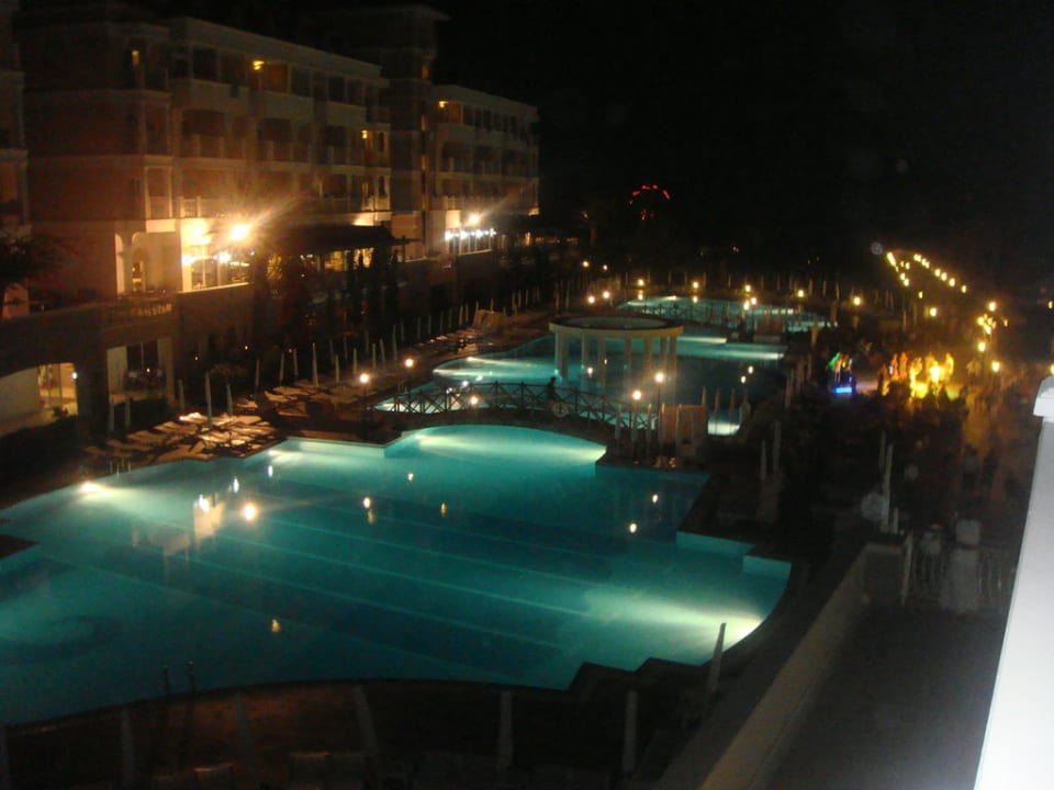 Pool by night Trendy Aspendos Beach Hotel
